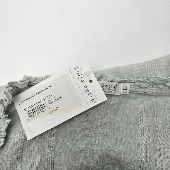 Bella note tunic in seaglass - Picture 7 of 9